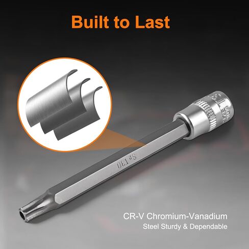 مجموعة أدوات إزالة الوسائد الهوائية مكونة من 12 قطعة، مجموعة مفاتيح فك الوسائد الهوائية الاحترافية مع لقم توركس وأدوات فك، مجموعة أدوات إزالة الوسائد الهوائية الفولاذية شديدة التحمل لإصلاح السيارات وصيانة المرآب in Kuwait