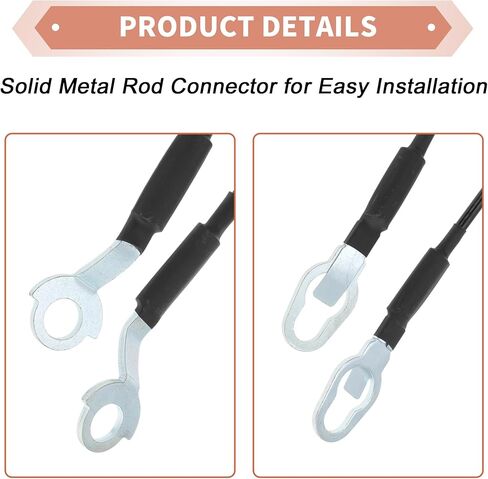 No.38505/E4TZ9843052A/E4TZ9843053A/E9TZ9943052B/E9TZ9943053B Tailgate Support Cables for Ford for Ranger 1983-1992 Tailgate Lift Cable in Saudi Arabia
