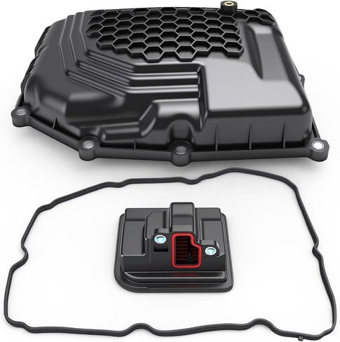 وعاء زيت ناقل الحركة مع حشية وفلتر ناقل الحركة لسيارة Toyota Camry 18-22/RAV4 19-22/Highlander 17-22/Avalon 19-22، لسيارة Lexus ES350 19-22/ES250 21-22، L4 V6 2.5L 3.5L، 0440465، 3515106010 in Kuwait