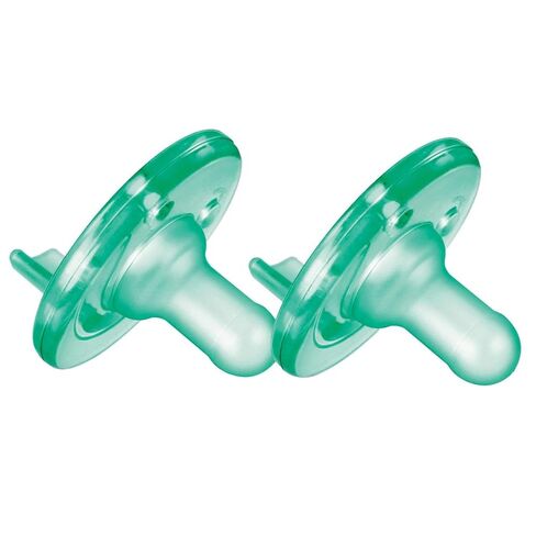 Philips AVENT Soothie Pacifier, Green, 0-3 Months, 2 Count in Saudi Arabia