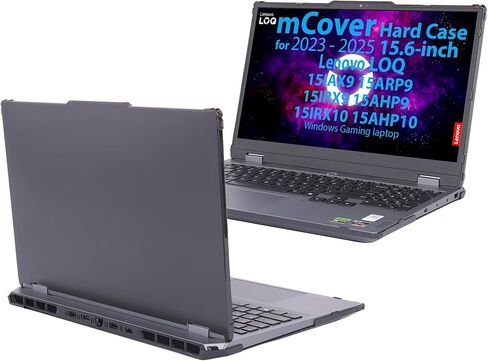 حافظة mCover متوافقة فقط مع أجهزة الكمبيوتر التي تعمل بنظام Windows 2023-2025 15.6 بوصة Lenovo LOQ 15IAX9 15ARP9 15IRX9 15AHP9 15IRX10 15AHP10 (ليست لطرز Lenovo الأخرى) - أسود in Kuwait