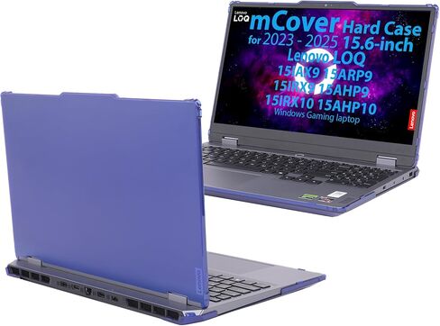 حافظة mCover متوافقة فقط مع أجهزة الكمبيوتر التي تعمل بنظام Windows 2023-2025 15.6 بوصة Lenovo LOQ 15IAX9 15ARP9 15IRX9 15AHP9 15IRX10 15AHP10 (ليست لطرز Lenovo الأخرى) - أسود in Kuwait