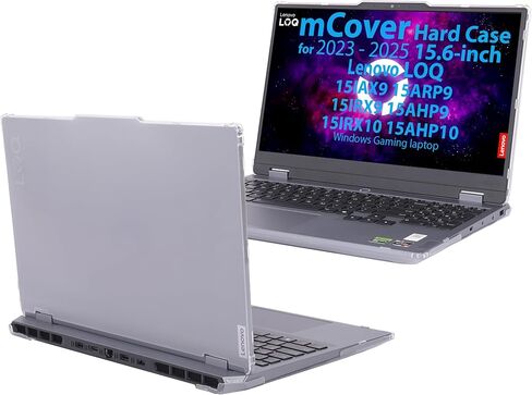 حافظة mCover متوافقة فقط مع أجهزة الكمبيوتر التي تعمل بنظام Windows 2023-2025 15.6 بوصة Lenovo LOQ 15IAX9 15ARP9 15IRX9 15AHP9 15IRX10 15AHP10 (ليست لطرز Lenovo الأخرى) - أسود in Kuwait