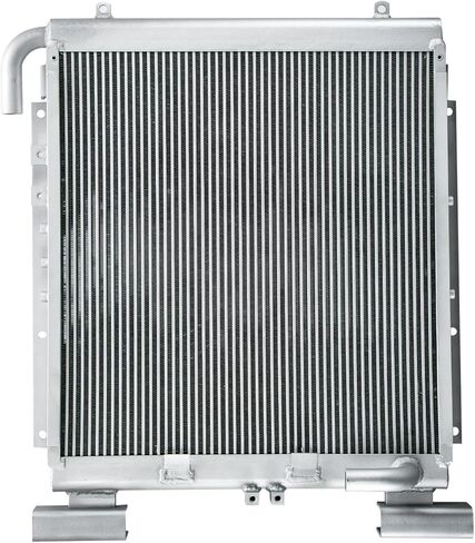 ALLOYWORKS مبرد زيت الألومنيوم يناسب حفارة كوماتسو PC200-6 PC200CA-6 PC200LC-6Z PC210-6 PC220-6 PC240-6 20Y0321821 in Kuwait