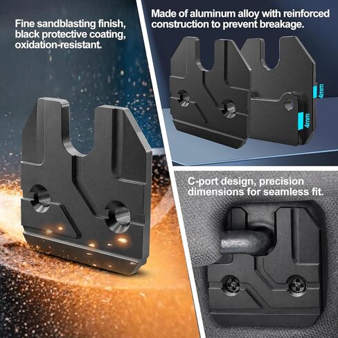 طقم إصلاح واقي الشمس، عبوة واحدة، متوافقة مع ذاكرة الوصول العشوائي 1500 2019-2023، هيكل من سبائك الألومنيوم الفاخر، طقم إصلاح مشبك واقي الشمس للسيارات، متوافق مع ملحقات دودج رام 1500 in Kuwait