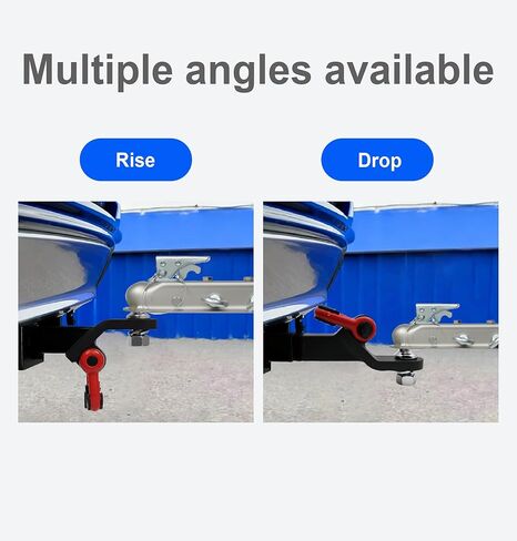 يتميز حامل كرة وصلة المقطورة بحلقة على شكل حرف D متوافقة مع جهاز استقبال وصلة وصل 2 بوصة، وصلة ربط كروية 2 بوصة ومجموعة وصلة ربط حمراء مقاس 3/4 بوصة مناسبة لشاحنات الالتقاط وسيارات الدفع الرباعي وسيارات السيدان والمركبات الأخرى (مع قفل) in Kuwait