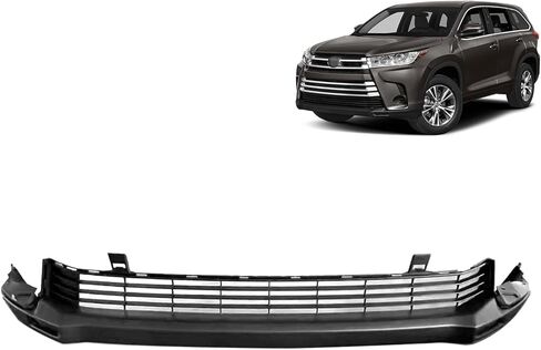 غطاء المصد السفلي الأمامي متوافق مع غطاء ممتص الصدمات To-yo-ta Highlander 2017-2019 (الطراز الفرعي: Hybrid LE، Hybrid Limited، Hybrid XLE، LE، LE Plus، Limited، SE، XLE) 521290E030، TO1015111 in Saudi Arabia
