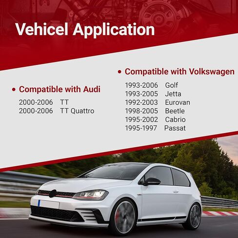 Fuel Injection Pressure Regulator Replacement for Volkswagen Golf 1993-2006 Eurovan 1992-2003 Beetle 1998-2005 Jetta 1993-2005 Cabrio 1995-2002 Compatible with Audi TT, Replaces 0280160557 in Kuwait