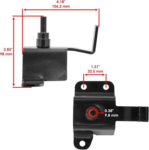 Replacement for Deck Idler Bracket Repair Kit for John Deere 102 105 115 125 135 L100 L105 L107 Mod-C26C-75167 in Kuwait