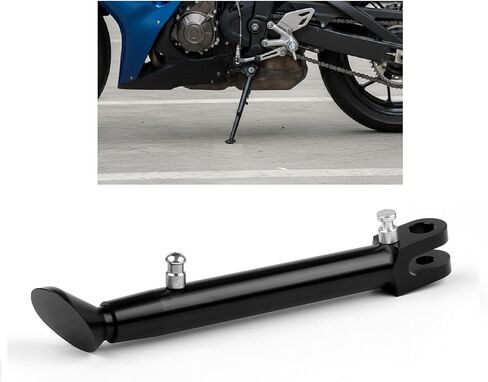 Areyourshop مسند ألومنيوم قابل للتعديل باستخدام الحاسب الآلي لـ Kawasaki ZX-6 ZX6R ZZR600 ZX-9R ZX-10R أسود in Kuwait