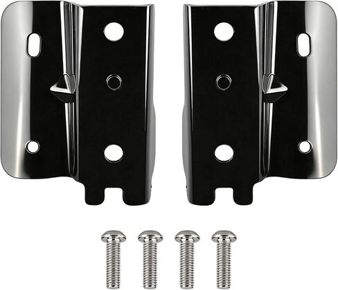68163704AB 68163705AB Soft Top Left and Right Bow Brackets with 4 x Screws Compatible with Jeep Wrangler JKU 4-Door Only in Kuwait