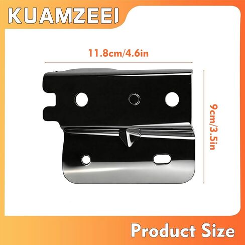 68163704AB 68163705AB Soft Top Left and Right Bow Brackets with 4 x Screws Compatible with Jeep Wrangler JKU 4-Door Only in Kuwait