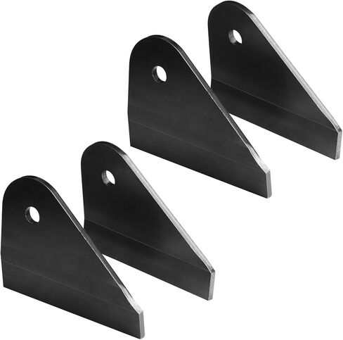 2 Pairs Weld‑On Chassis Link Tabs for 1.75" Round Tube, 9/16″ Hole, 7/32"  Thick in Saudi Arabia