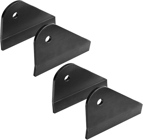 2 Pairs Weld‑On Chassis Link Tabs for 1.75" Round Tube, 9/16″ Hole, 7/32"  Thick in Saudi Arabia