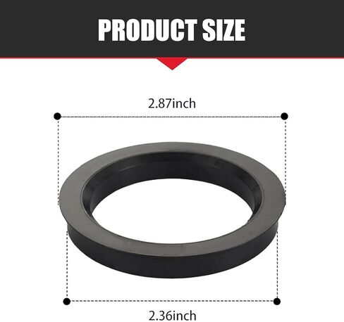 WZP 4PCS Hub Centric Rings, OD 73.1mm to ID 60.1mm, Plastic Hub Centric Ring Set, Universal for Most Vehicles with 60.1mm Hubs and 73.1mm Wheel Center Bore in Saudi Arabia