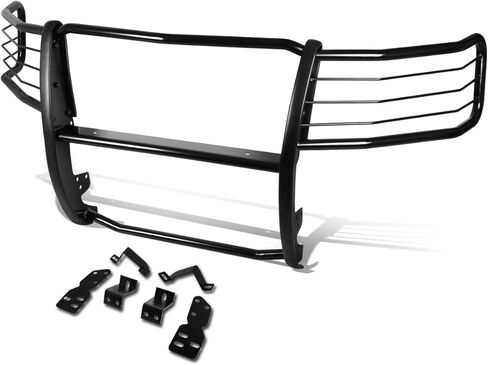 Mild Steel Front Bumper Headlight/Grille Brush Guard Compatible with 07-13 Chevy Silverado 1500 in Saudi Arabia