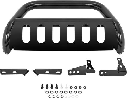 شريط الثور الواقي من الصدمات متوافق مع 2010-2024 Toyota 4Runner قضيب دفع مطلي بمسحوق فولاذي أسود مع دعامة تثبيت in Kuwait