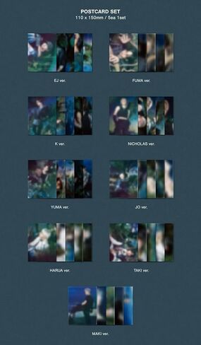 &TEAM Back to Life 1st KR Mini Album ROAR Ver. [MAKI Cover] CD + 2 Photocard + Postcard Set + Bookmark in Saudi Arabia