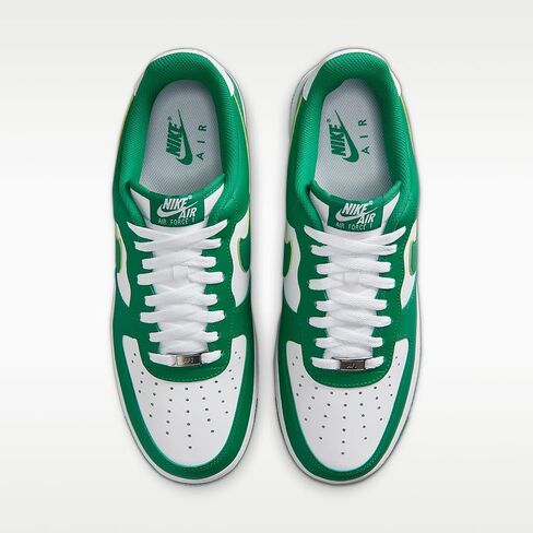 حذاء Nike Air Force 1 '07 للرجال (أبيض/أبيض/ملكيت) in Saudi Arabia