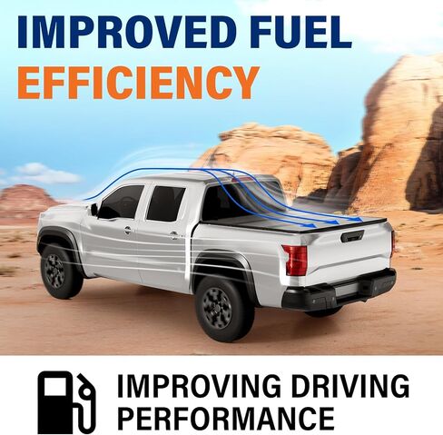 غطاء تونيو لسرير الشاحنة قابل للطي لسرير 2005-2026 نيسان فرونتير 5 قدم (60 بوصة) in Kuwait