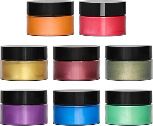 Black Mica Powder - 3.5 Ounces/ 100 Grams - Silver Black Natural Epoxy Resin Dye - for Soap Making, Slime and Nail Pigment Powder, Paint, Bath Bomb Colorant in Saudi Arabia