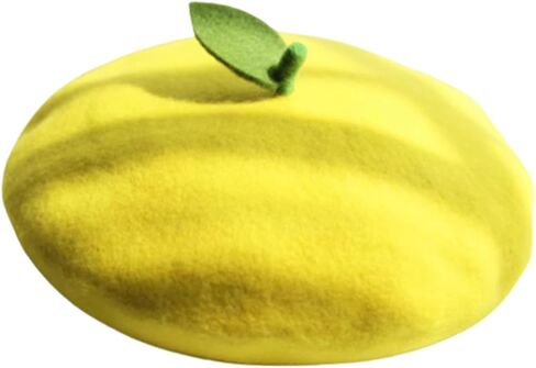 اليابان لوليتا خمر مضحك الضفدع قبعة قبعة قبعة للنساء الرسام الأخضر هدية (قبعة الليمون) in Kuwait