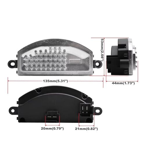 متوافق مع VW for Passat for B8 for 3G 2014 for Golf for MK7 2013 AC سخان مروحة منفاخ مقاوم محرك سخان منفاخ مقاوم محرك in Saudi Arabia