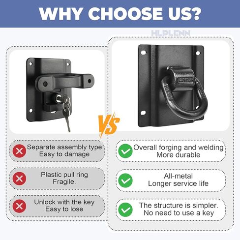 4 قطع من مراسي الربط شديدة التحمل تناسب 2015-2025 Ford F150 F250 F350 & Raptor 2026، ملحقات السيارة لسرير الشاحنة استبدال # FL3Z-99000A64-B & FL3Z-9928408-AB in Kuwait