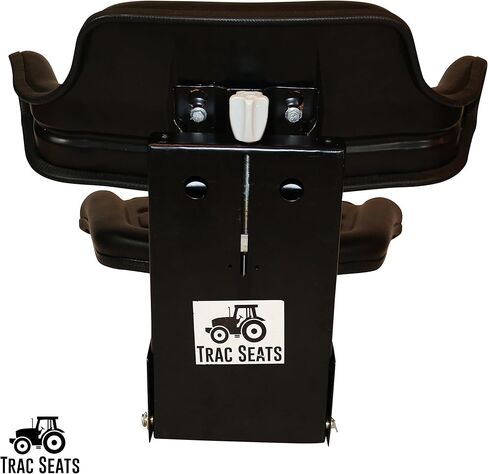 TRAC SEATS BLACK WAFFLE STYLE UNIVERSAL TRACTOR SUSPENSION SEAT WITH TILT FITS FORD/NEW HOLLAND 2000 2310 2600 2610 2810 2910 (SAME DAY SHIPPING - Delivers in 1-4 Business days) in Kuwait
