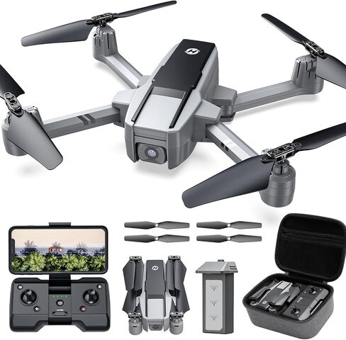 Holy Stone HS440D Drones with Camera for Adults 4K UHD Camera, Unger 249g with GPS Auto Return, Follow Me, Waypoints and Customized Carrying Case in Saudi Arabia