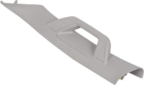ECOTRIC لوحة مساعدة بمقبض عمود متوافق مع 2014-2019 Chevy Silverado GMC Sierra Grab Bar استبدال الجانب الأيسر للسائق باللون الرمادي لـ 23285089 23285090 in Saudi Arabia