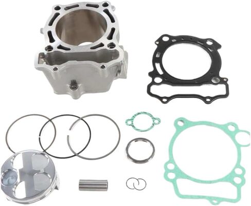 مجموعة اسطوانة ومكابس 77 مم 5XC-11311-20-00 متوافقة مع دراجة نارية 2001-2013 WR250F YZ250F القياسية in Kuwait