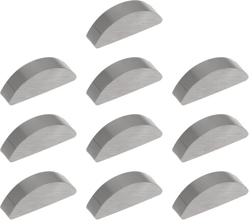 10 قطعة دراجة نارية العمود المرفقي مفاتيح نصف القمر 12.5x5x3 مللي متر متوافق مع فيسبا V50-125 PV ET3 in Kuwait