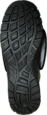 Smitty | BBS-PS1 | Professional Baseball Umpire Mid-Cut Plate Shoes | All Black (15) in Saudi Arabia