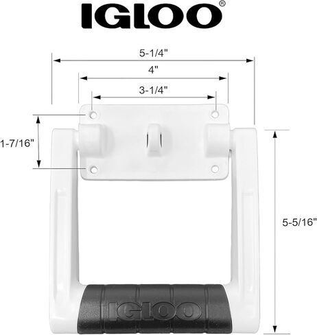 مقبض متأرجح مطاطي مريح ممتاز من إجلوو، 90-100 لتر in Kuwait