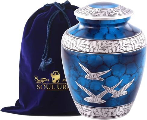 SOULURNS - Flying Eagle Urn for Human Ashes Adult Memorial urn Funeral Cremation Urns (Adult Cremation Urn) in Saudi Arabia