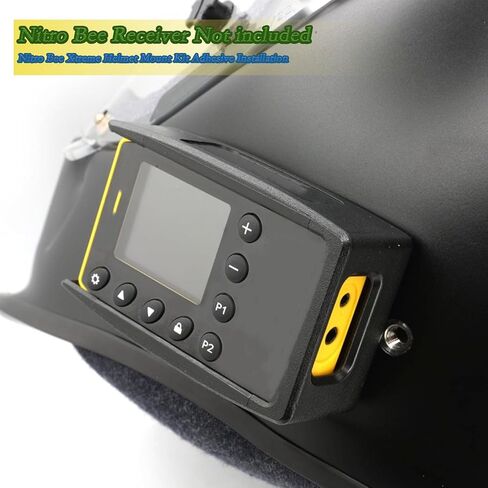 Nitro Bee Xtreme Helmet Mount Kit with 3M Dual Lock, Secure Nitro Bee Race Receiver Mount for Racing in Kuwait