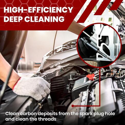 L5p Glow Plug Reamer، Gm-52074 En-52074 - مخرطة تجويف توهج المكونات، متوافقة مع 6.6L (L5P) / 3.0L (LM2) / 2.8L (LZ0) محركات الديزل دوراماكس، قم بإزالة رواسب الكربون تتحمل قابس الوهج دوراماكس بسرعة in Kuwait