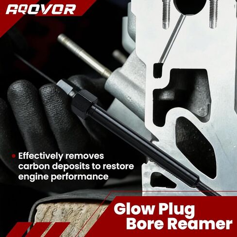 L5p Glow Plug Reamer، Gm-52074 En-52074 - مخرطة تجويف توهج المكونات، متوافقة مع 6.6L (L5P) / 3.0L (LM2) / 2.8L (LZ0) محركات الديزل دوراماكس، قم بإزالة رواسب الكربون تتحمل قابس الوهج دوراماكس بسرعة in Kuwait