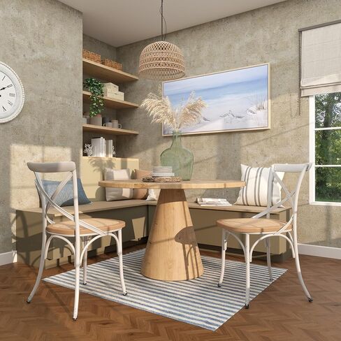 Deco 79 Metal Coral Bookends, Set of 2 5"W, 7"H, White in Kuwait