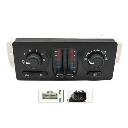 وحدة التحكم في المناخ لسخان HVAC متوافقة مع Tahoe Solod Escalade Suburban Avalanche Sierra 2002-2009 استبدال 599-210XD 599-210 10370033 مفتاح تكييف الهواء in Saudi Arabia