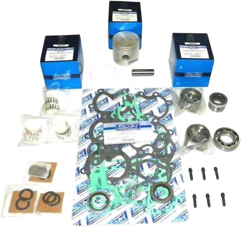 مجموعة إعادة بناء رأس الطاقة Rareelectrical .015 أكثر من 3.007 بوصة متوافقة مع Mercury 3 Cyl 2.992 Bore 50-60Hp 1998-2007 3 Cyl 2.992 Bore 50Hp 1997-2004 حسب أرقام الأجزاء 100-06-115 in Saudi Arabia