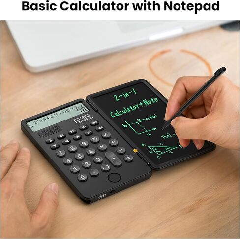 الآلات الحاسبة الناطقة المكتبية القابلة لإعادة الشحن للمدرسة، آلة حاسبة مكتبية من ROATEE مع شاشة عرض بخطين للمفكرة، ملحقات مكتبية، لوازم مدرسية، آلات حاسبة للأطفال في الكلية، زر كبير بسيط للطلاب in Kuwait