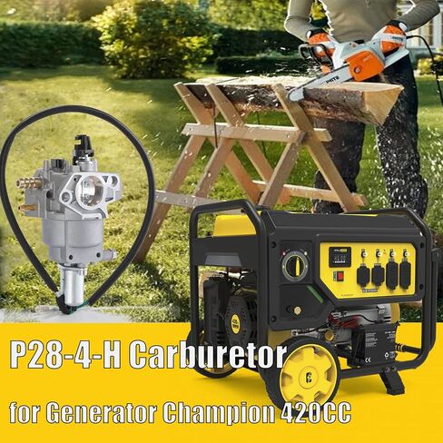 مكربن ​​P28-4-H 100155 للبطل 9375/7500 واط مولد وقود مزدوج 100155 439CC 100296 71530 420CC 389cc 100165 نموذج يحل محل 47.131000.25 47.131000.28 in Kuwait