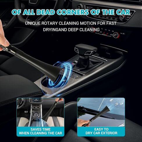 موديل جديد 2026 منفضة غبار الهواء ذات الضغط العالي - أداة تفصيلية احترافية للسيارة الداخلية والمنزل والإلكترونيات - غبار قوي بجسم معدني مريح وموصل سريع قياسي in Kuwait