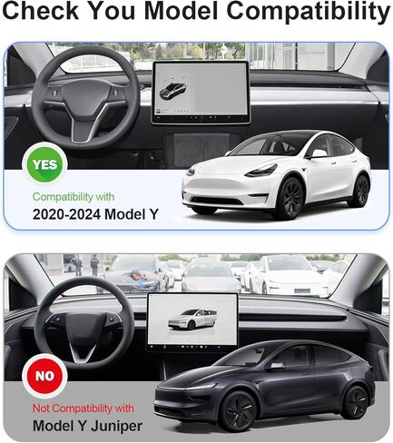 مظلة النافذة الجانبية الخلفية لسيارة تسلا موديل Y 2020-2024 | التصاق ثابت، سهل التركيب والإزالة، ظل خصوصية شبه شفاف | ليس لـ 2025 2026 موديل Y جونيبر in Kuwait