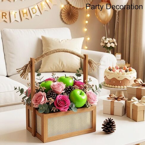 ZEAYEA 20 Pcs Artificial Green Apples, Decorative Plastic Fake Apple Model, Realistic Lifelike Simulation Apples Fruit for Photography Props, Kitchen, Wedding, Home, Party Decoration in Saudi Arabia