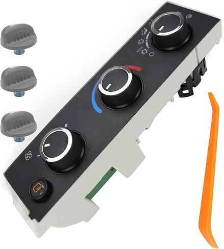 599-294 Heater A/C Control Switch Compatible with Chevy Express GMC Savana 1500 2500 3500 4500 2008-2022, Front Climate Control Module Replacement Replaces 84106609 15773679 in Kuwait