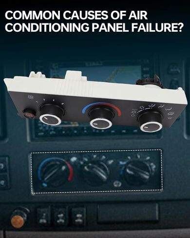 599-294 Heater A/C Control Switch Compatible with Chevy Express GMC Savana 1500 2500 3500 4500 2008-2022, Front Climate Control Module Replacement Replaces 84106609 15773679 in Kuwait