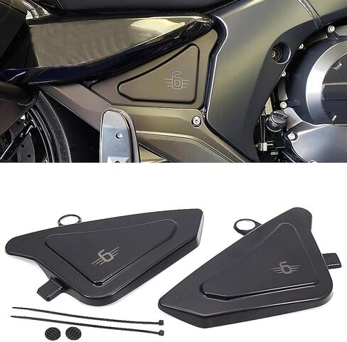 جديد دراجة نارية الجانب الأمامي المفسد لوحات غطاء إطار دراجة هوائية لوحات جانبية يغطي هدية القلنسوة لوحات بلاستيكية محرك خزان الكسوة يناسب لسيارات BMW K1600B K1600 B Grand America 2018 2019 2020 2021 in Kuwait